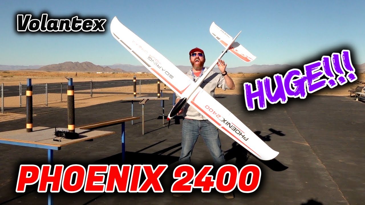 HUGE Phoenix 2400 Glider!! Flies Like a Dream!! 🛫 - YouTube
