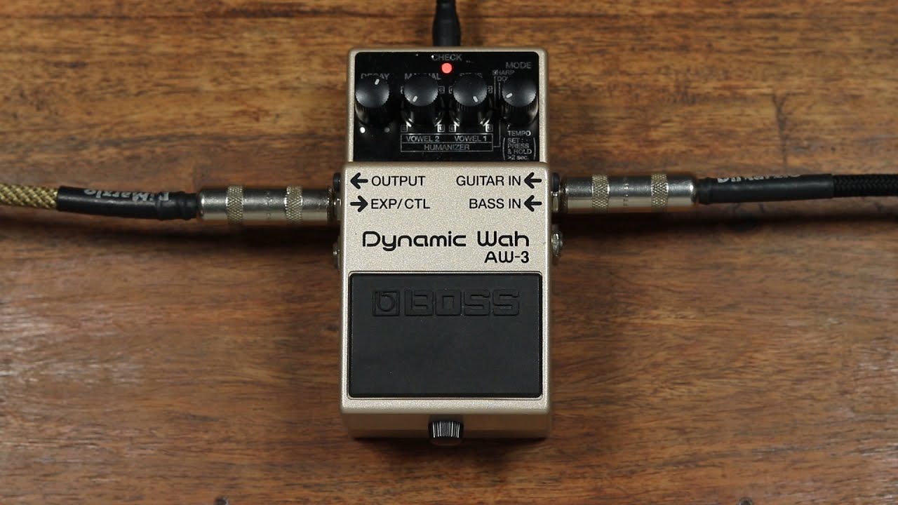 Boss AW-3 Dynamic Wah - YouTube
