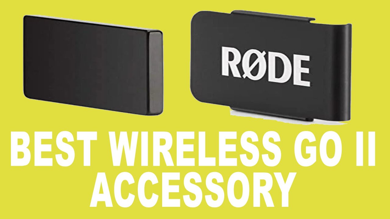 RØDE MagClip GO Magnetic Clip Review for Rode Wireless GO & GO II