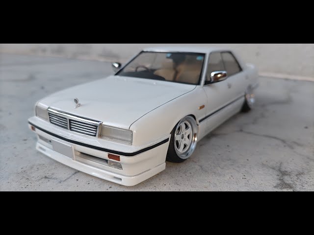 アオシマ プラモデル 1/24 第2弾 Y31 シーマ 大林仕様 '89 ザ