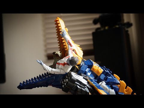 キシリュウネプチューン 首可動は地味に嬉しい！【騎士竜戦隊リュウ