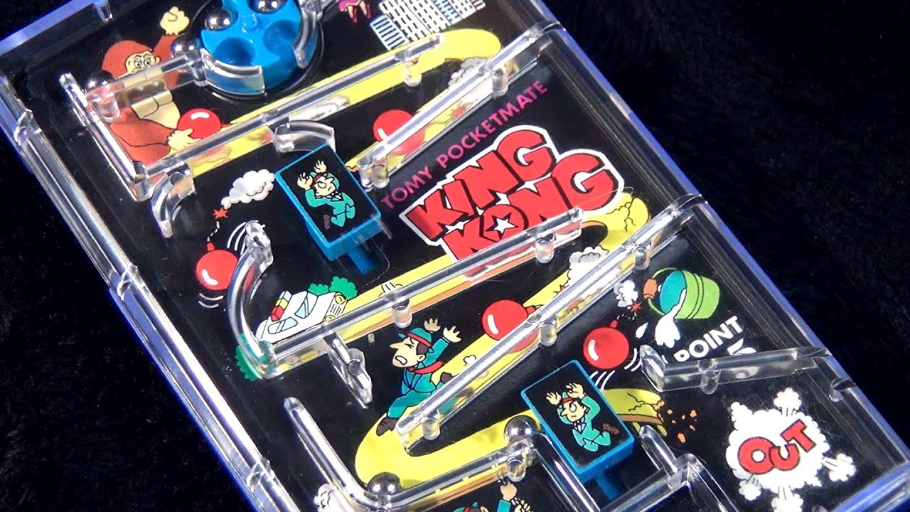 トミーポケットメイト】キングコング レトロ ボール 転がし 落とし