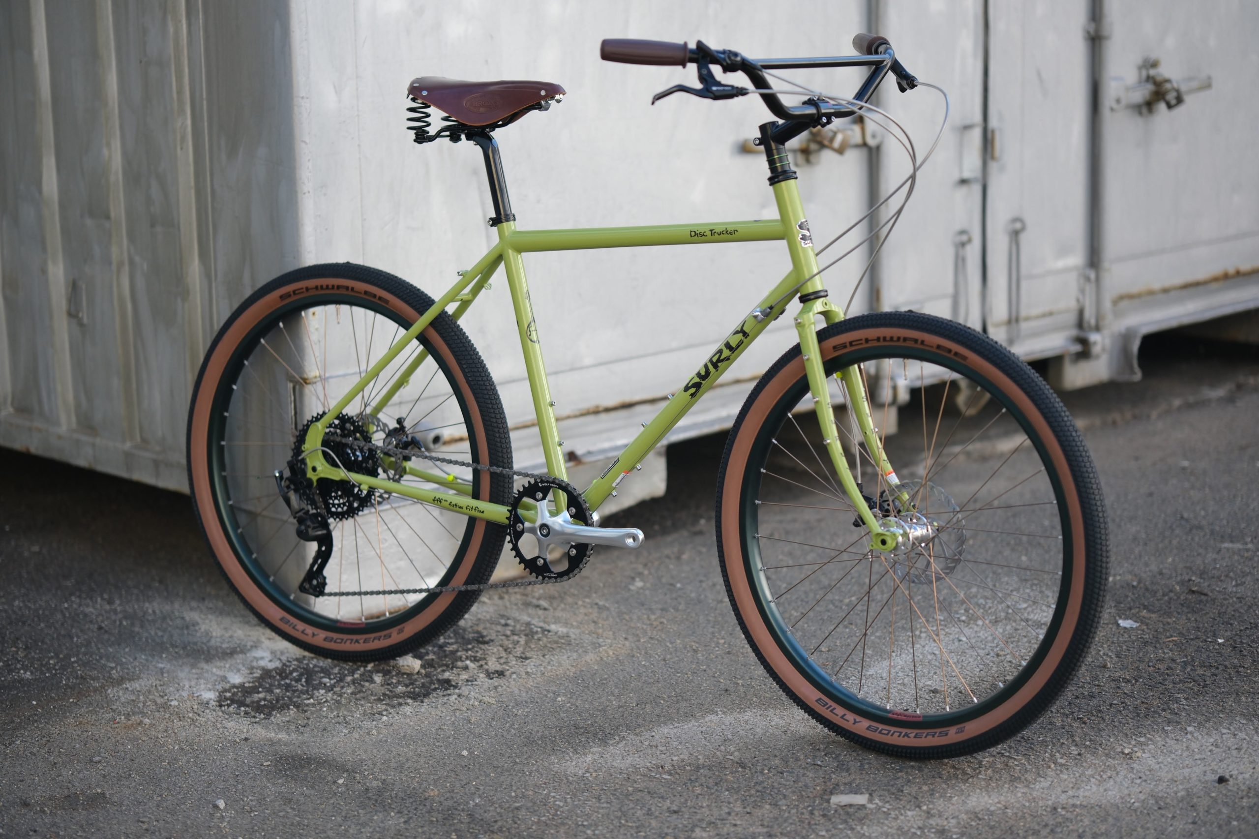 サーリーディスクトラッカーに付いていたホイール サーリーディスク