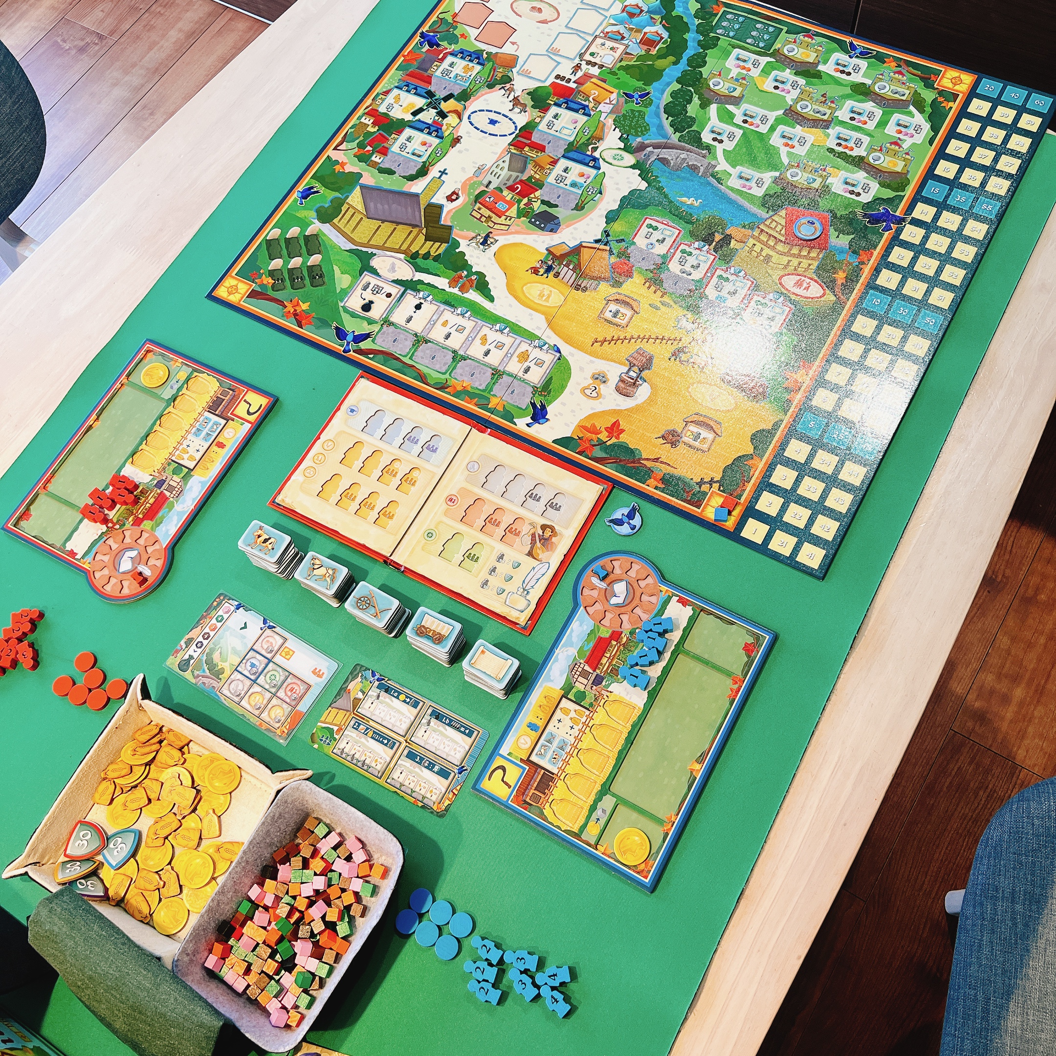 村の人生 ビッグボックス 基本ゲーム [2人プレイボードゲームレビュー