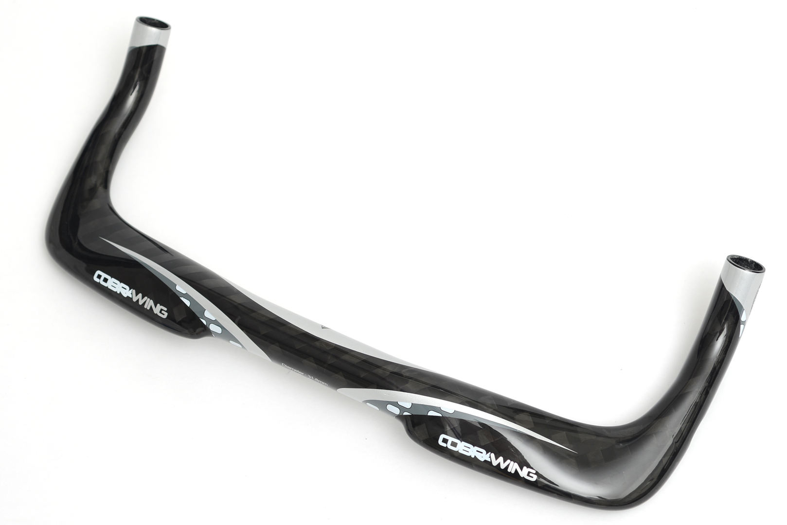 中古○カーボン エアロバー コブラウィング プロファイルデザイン 400mm