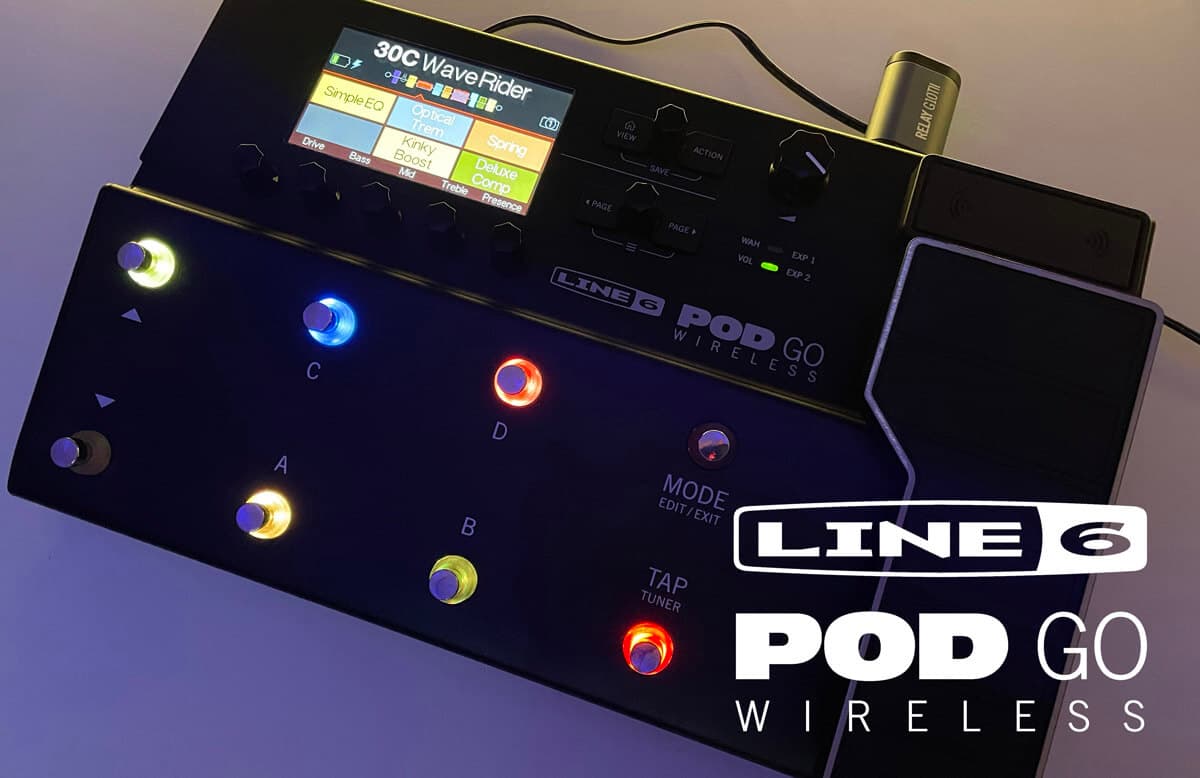 値下交渉対応】LINE 6 POD GO エフェクター・プロセッサー 値下交渉