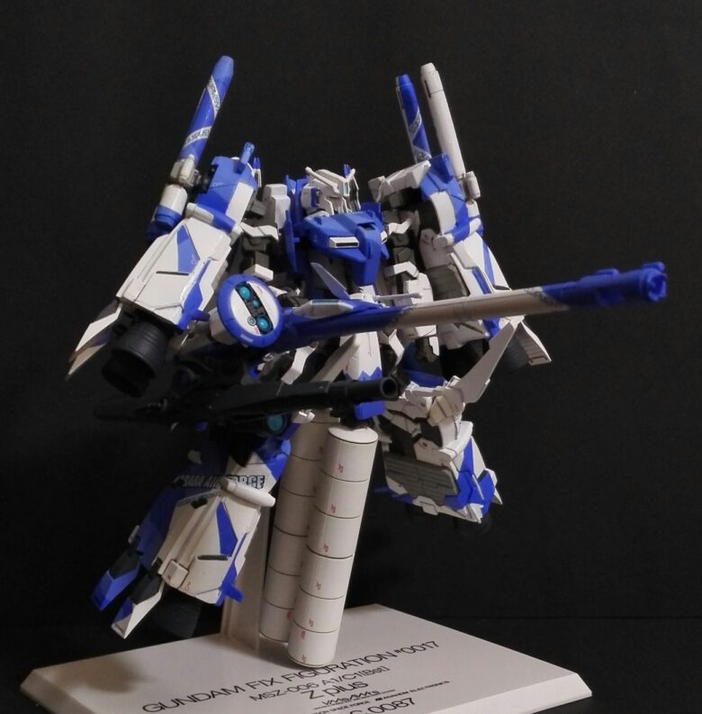 GUNDAM FIX FIGURATION #0017a Zplus ブルー レビュー2回目 | GUNDAM PRESS