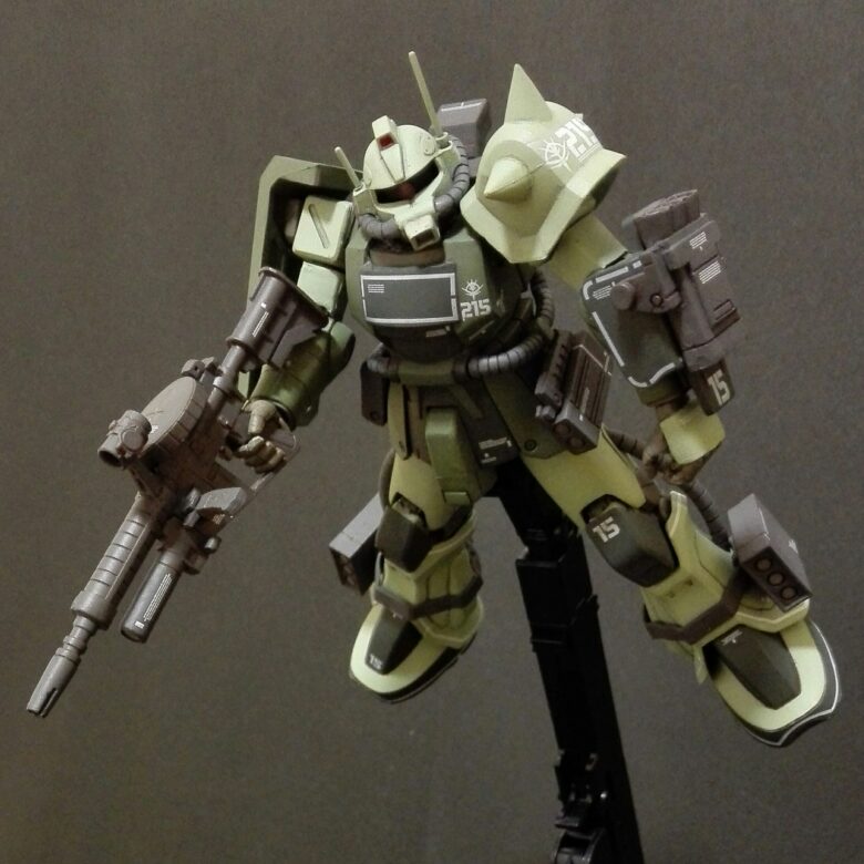 GUNDAM FIX FIGURATION ZEONOGRPHY #3005a ザクIIF2型(グリーン