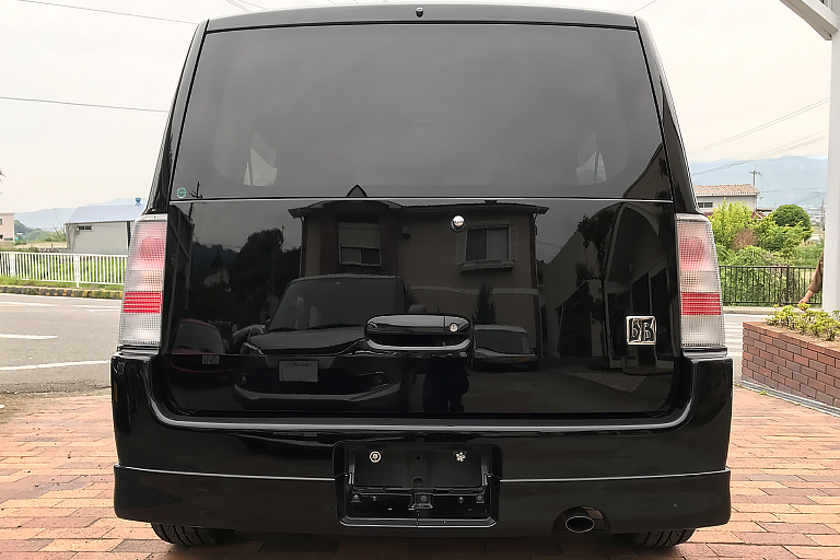 トヨタ bB ZXバージョン 平成14年 人気の黒 17インチアルミ付