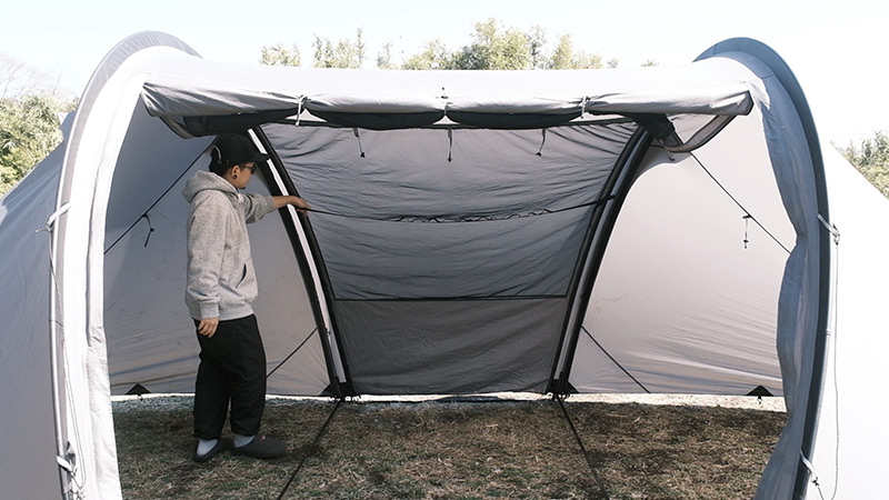 大人気のTFS Yoto plusを徹底レビュー！設営時間やインナーは何人寝