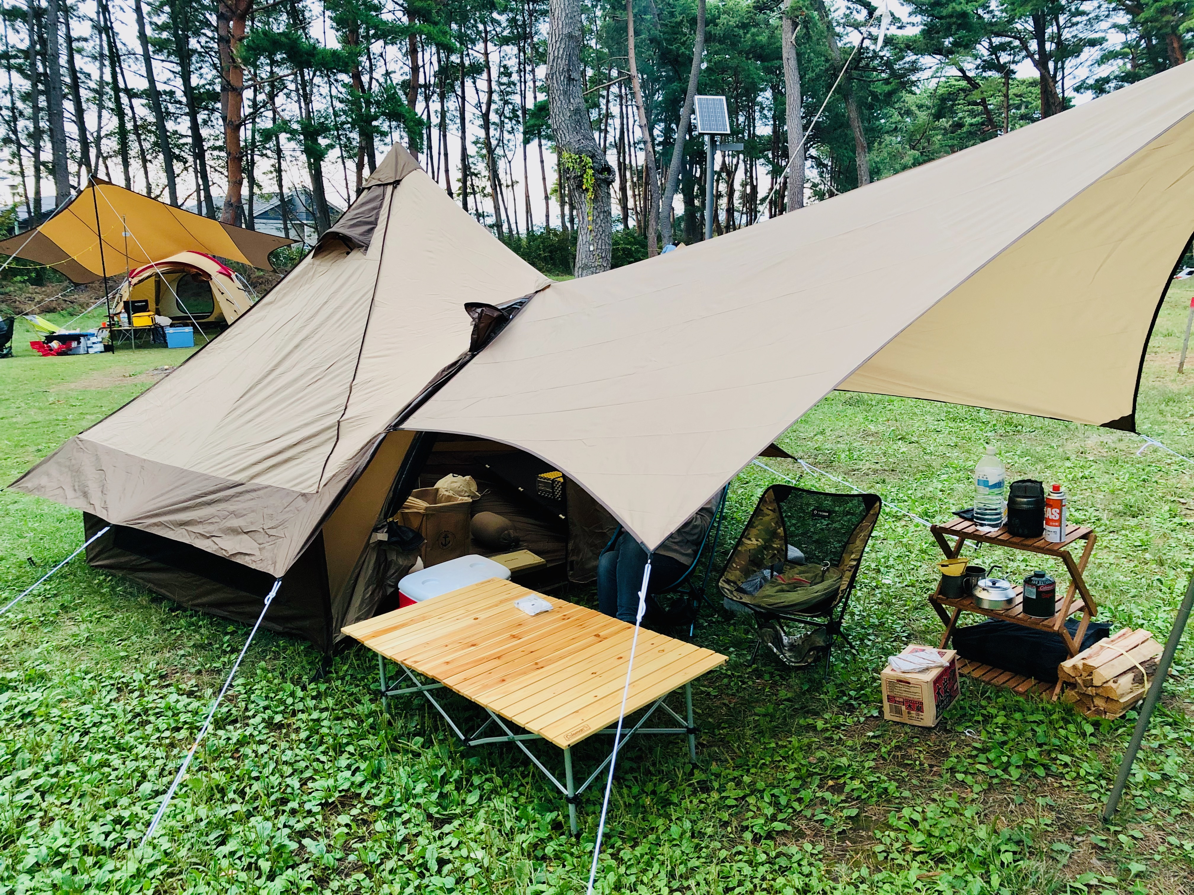 グロッケ12とシステムタープペンタ 4×4 T/C ogawa グロッケ12とシステム