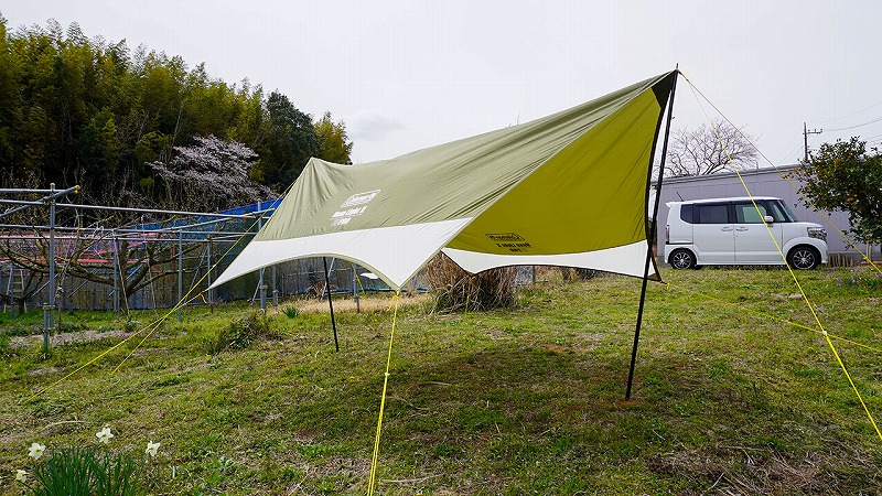 499【キャンプ】2021年モデル コールマン(Coleman) タープ ヘキサ