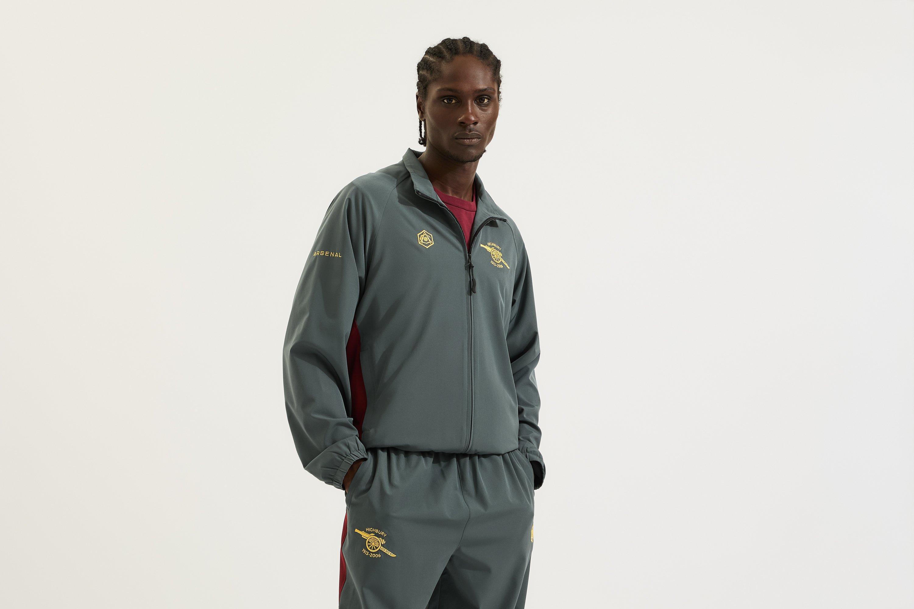 Arsenal Navy Highbury Track Jacket Sサイズ Arsenal Navy Highbury