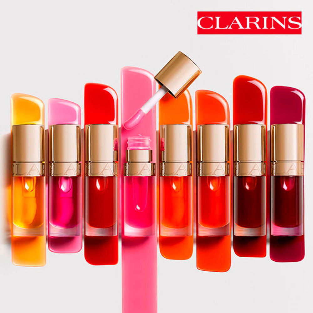 リップコンフォート リップオイル Clarins、グロス-Perfumes Club