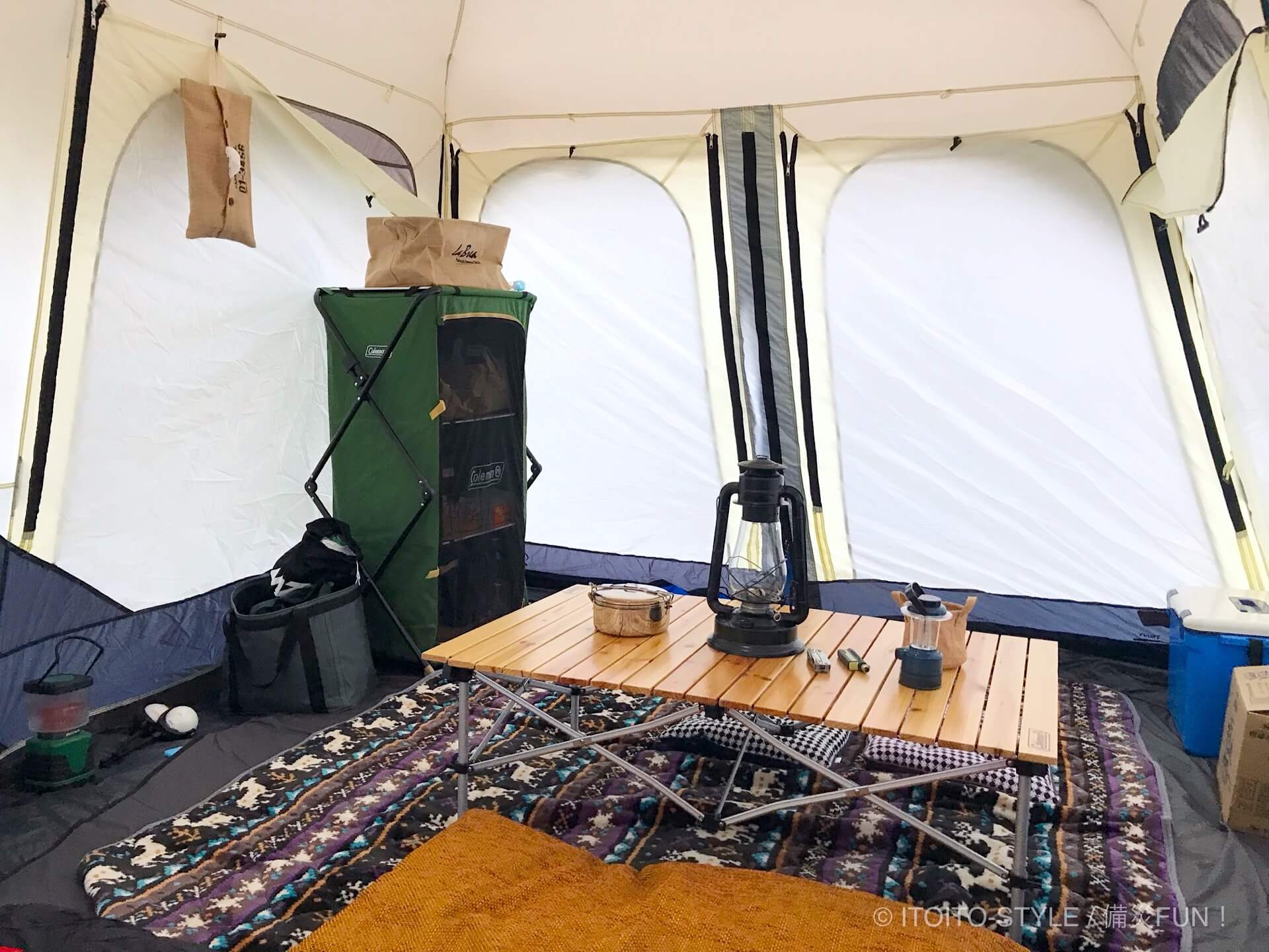 被災時のミニ仮設住宅にも？爆速設営・お座敷ロッジ型「コールマン