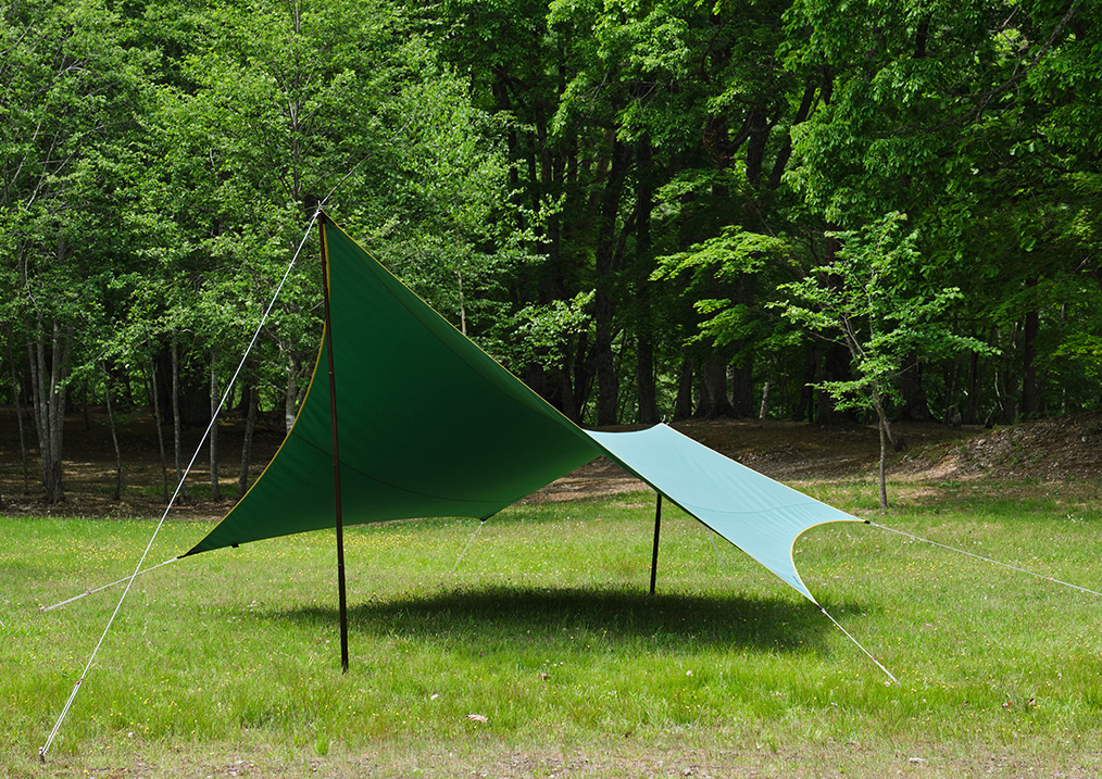 廃盤 テンマクデザイン ムササビウィング グランデ 19ft グリーン テン