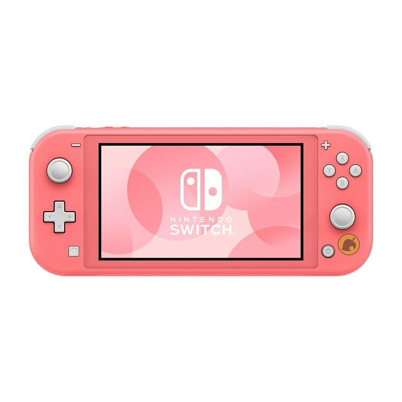 Nintendo Switch Lite Handheld Game Console - Coral - Walmart.com