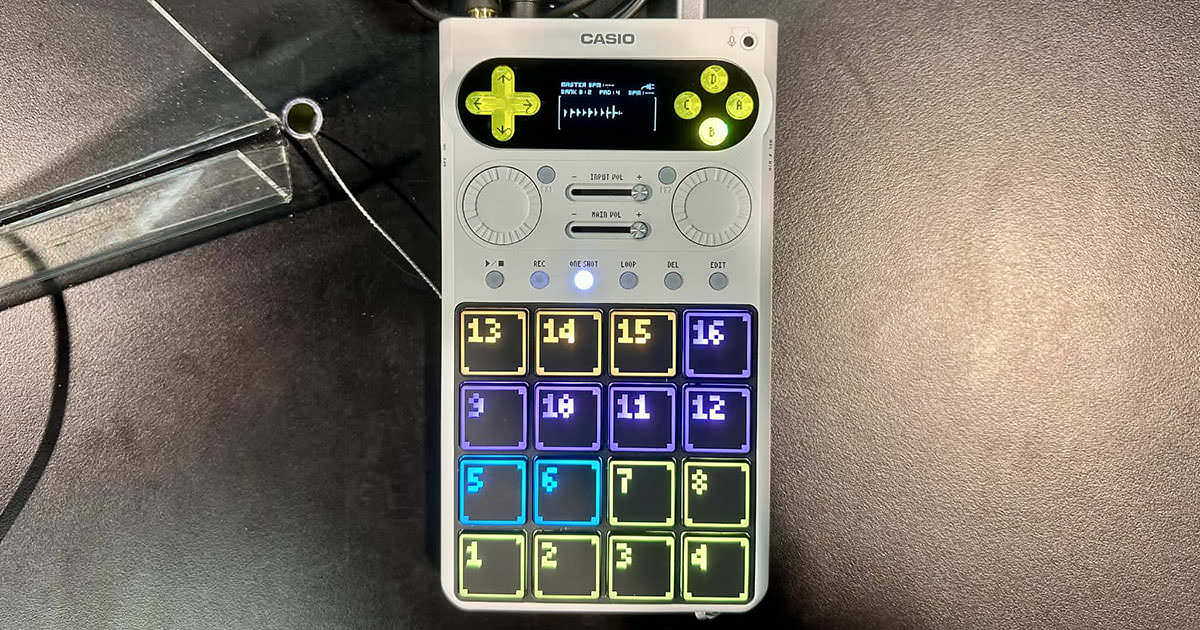 手のひらサイズのMIDIコントローラー「Noise Machine」が登場…… 場所を