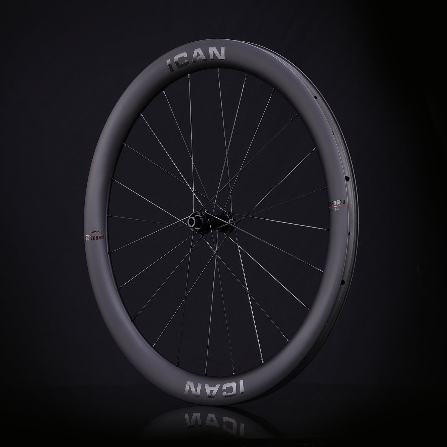 ICAN AERO 50 II ディスクカーボンロードバイクホイール（オール