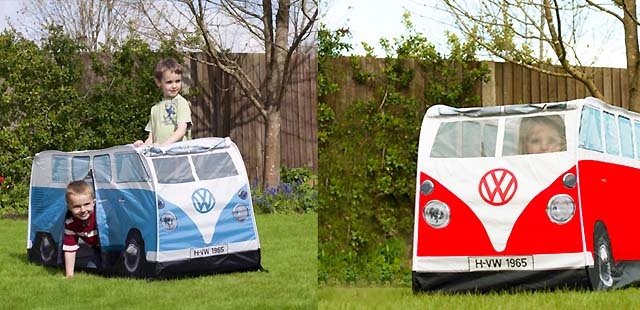the Monsterfactry】VW ワーゲンバス キッズ プレイ テント