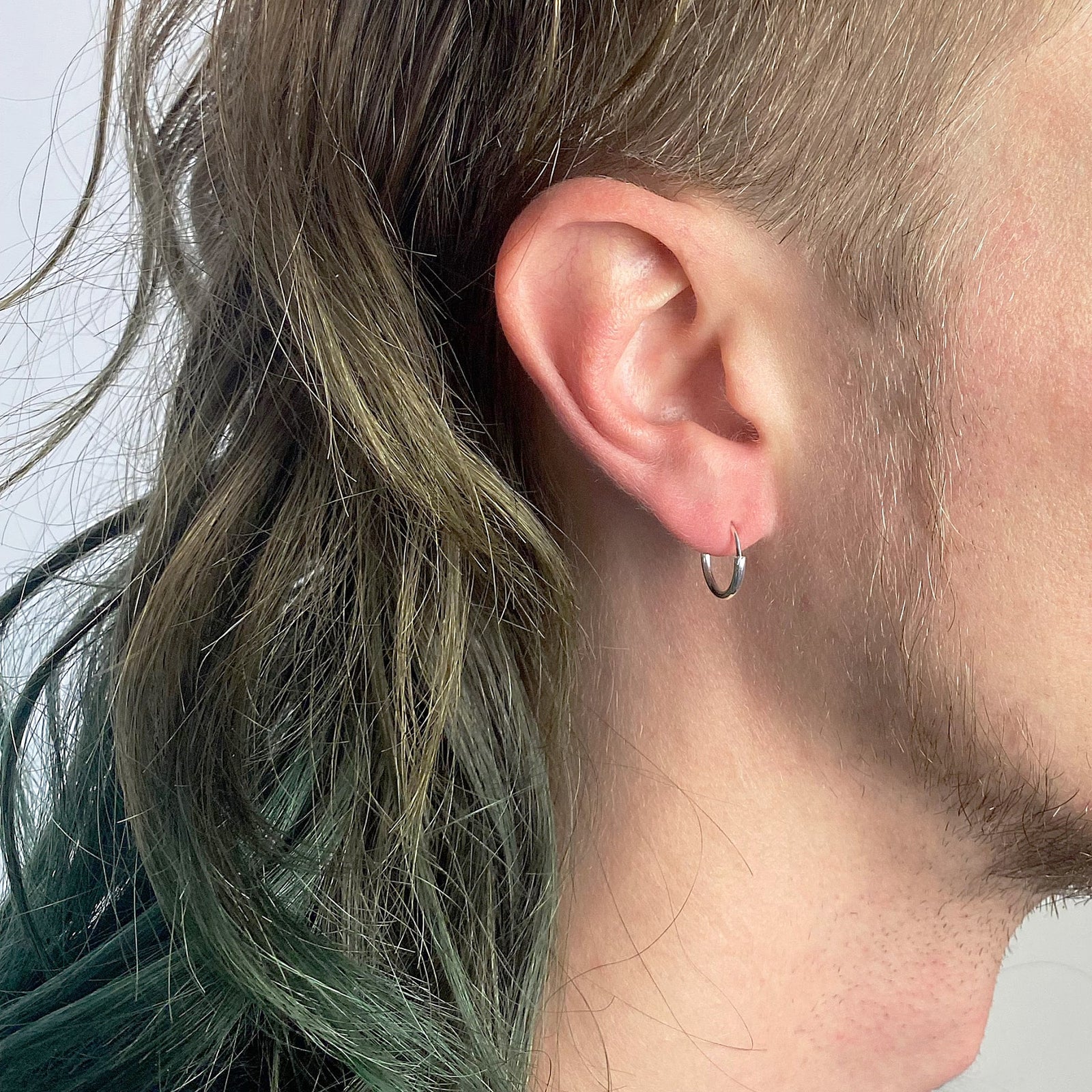 CAREERING シルバーフープピアス CAREERING シルバーフープピアス