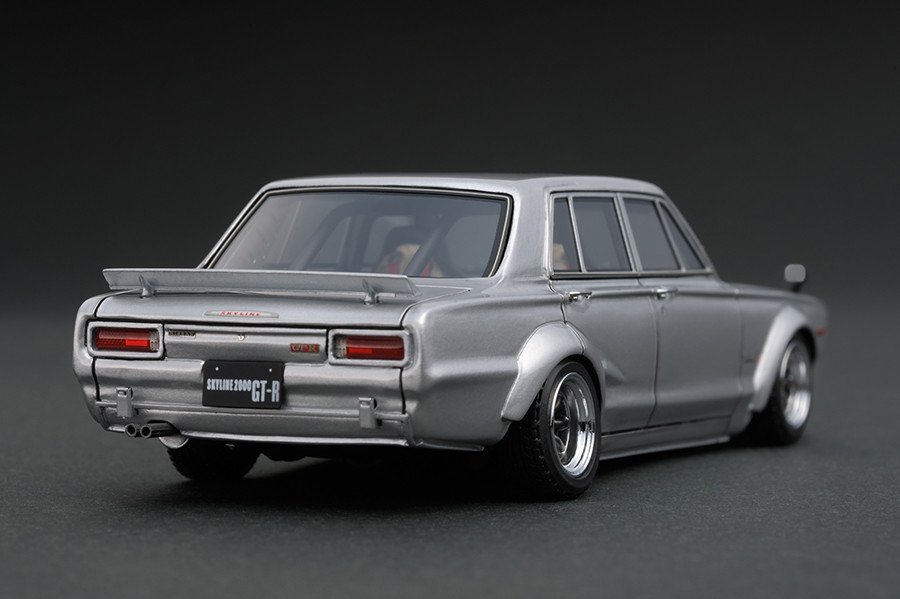 IG0176 1/43 Nissan Skyline 2000 GT-R (PGC10) Silver | LINE UP