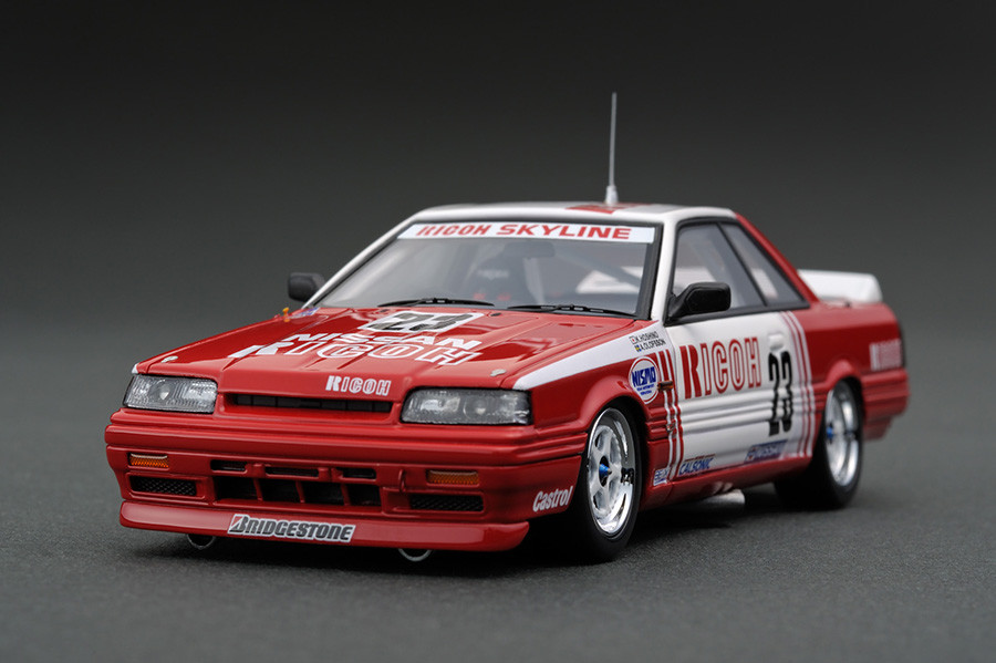 IG0125 1/43 RICOH Nissan Skyline (#23) 1987 WTC | LINE UP