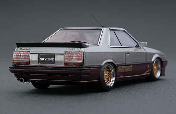 IG0314 1/43 Skyline 2000 RS-X (R30) Silver/Red CAR TOYS Ver