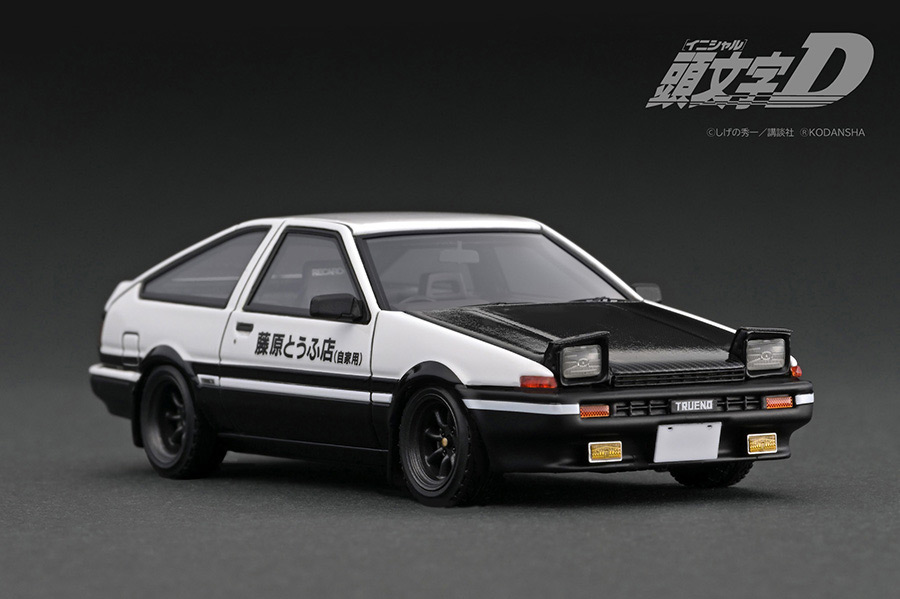 IG2872 1/43 INITIAL D Toyota Sprinter Trueno 3Dr GT Apex (AE86