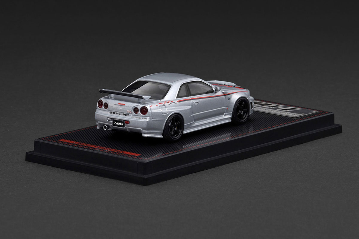 IG3840 1/64 Nismo R34 GT-R Z-tune Silver | LINE UP | [公式