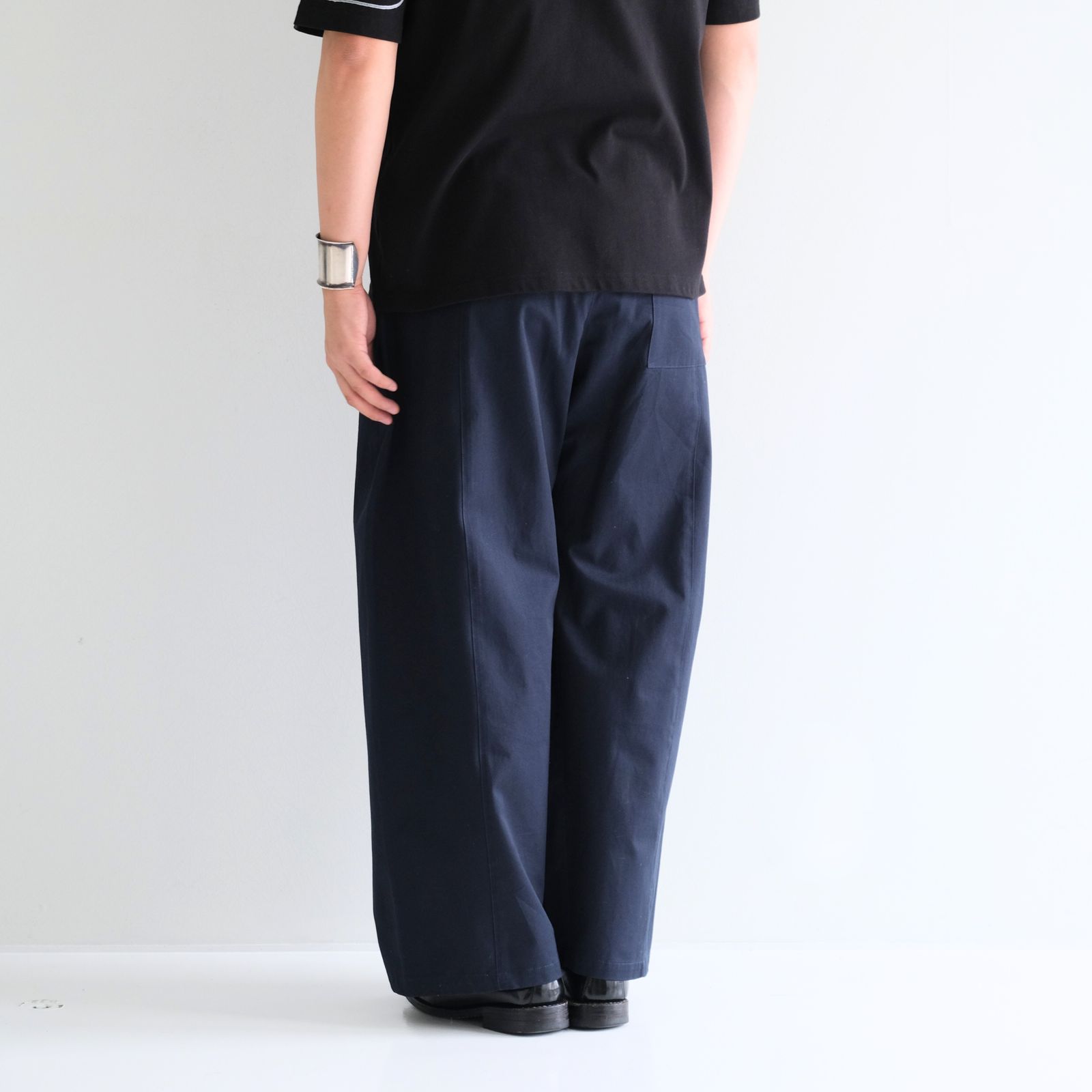 SAGE NATION - BOX PLEAT TROUSER / ボックスプリーツトラウザー
