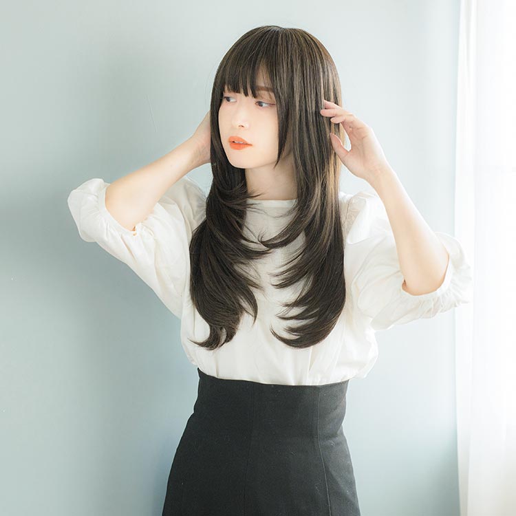ミシェルロング フルウィッグ ロング｜リネアストリア