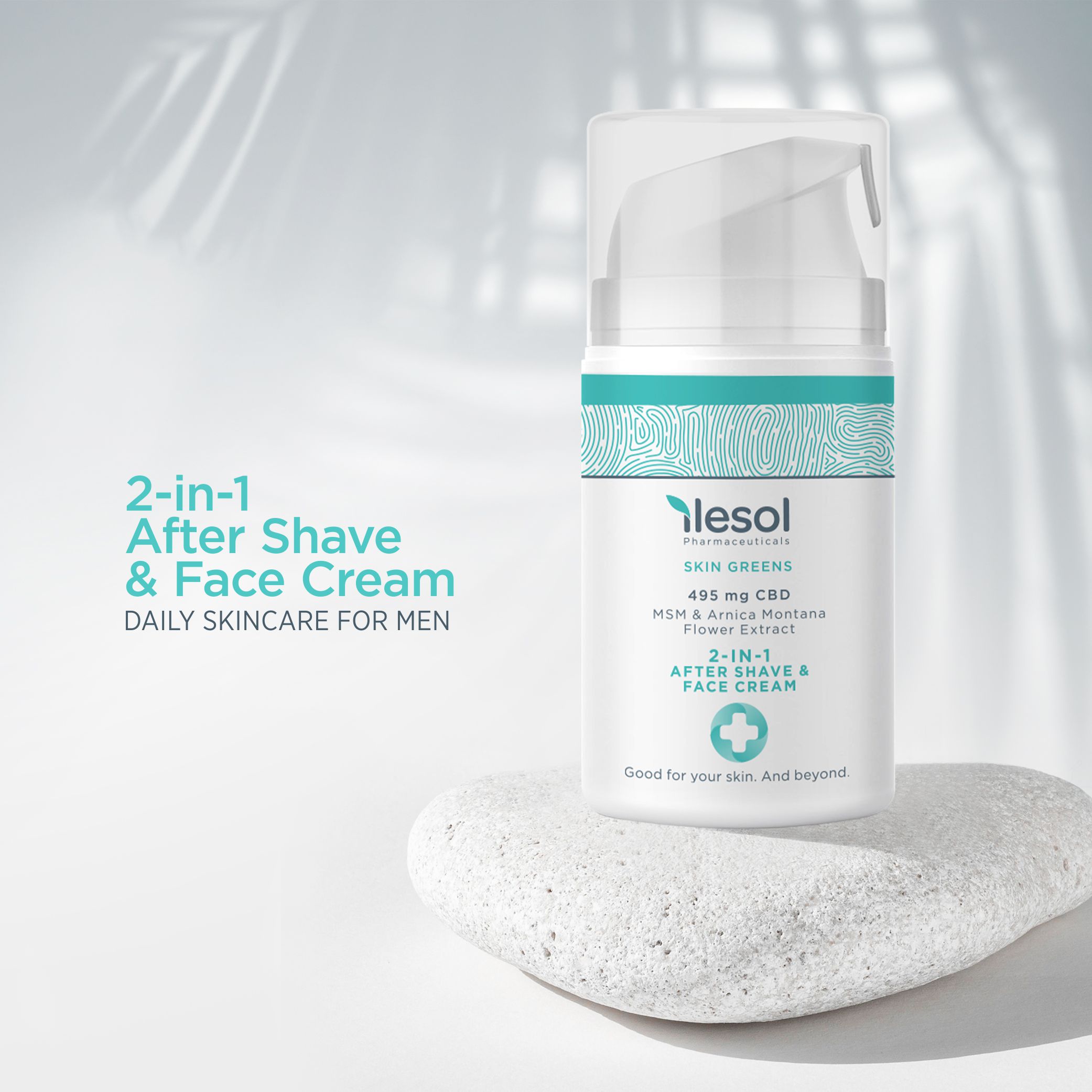 2-IN-1 AFTER SHAVE & FACE CREAM - Ilesol Pharmaceuticals