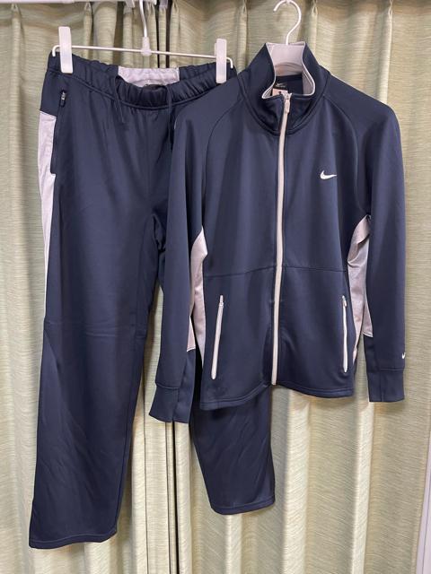 ナイキ メンズ トレーニングジャージ トラックジャケット ネイビー L