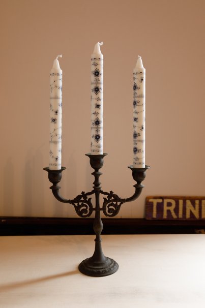 ロイヤルコペンハーゲン ブルーフルーテッド エコキャンドル 4本セット