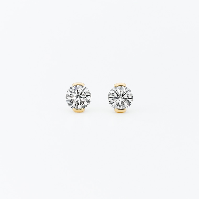 S003 ラボグロウンダイヤモンド/ピアス/0.50ct(プラチナ): SHINCA
