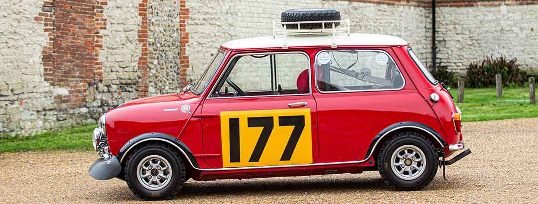 世界で一番有名な「ミニ・クーパー」を完コピ！ モンテカルロ・ラリー