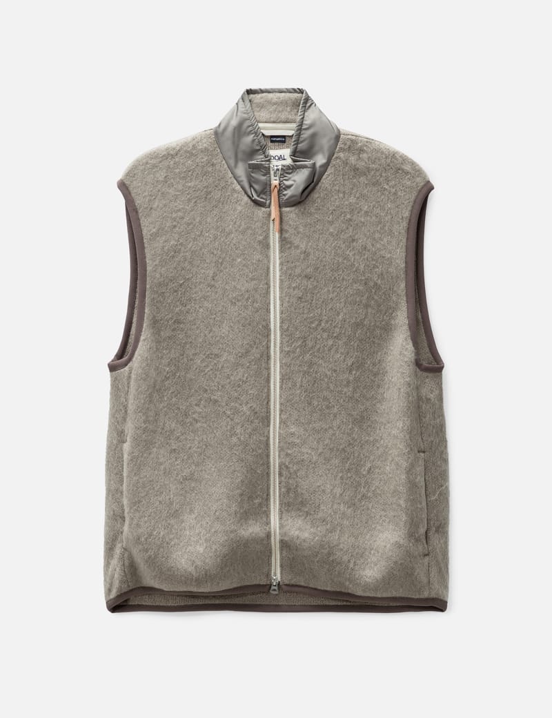 Nanamica - Zip Up Mohair Vest | HBX