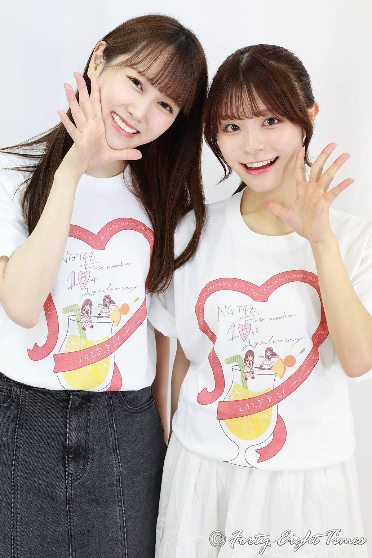 NGT48 清司麗菜 & 西潟茉莉奈「1期生お披露目10周年特別公演」振り返り