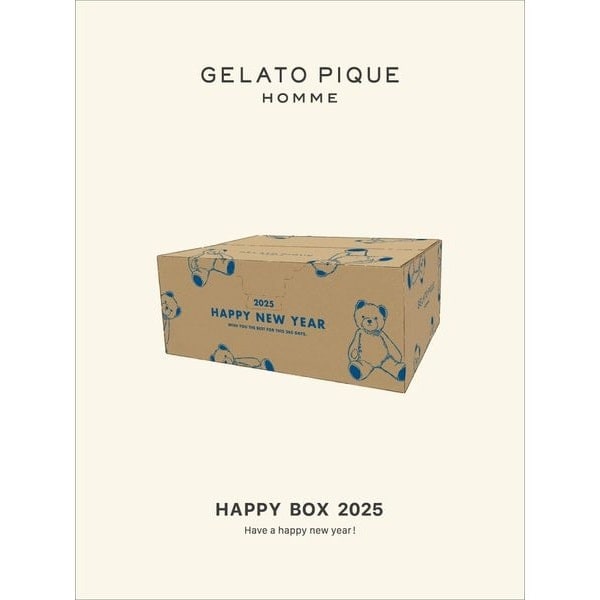福袋】【MEN'S SIZE】 GELATO PIQUE HOMME HAPPY BOX 2025