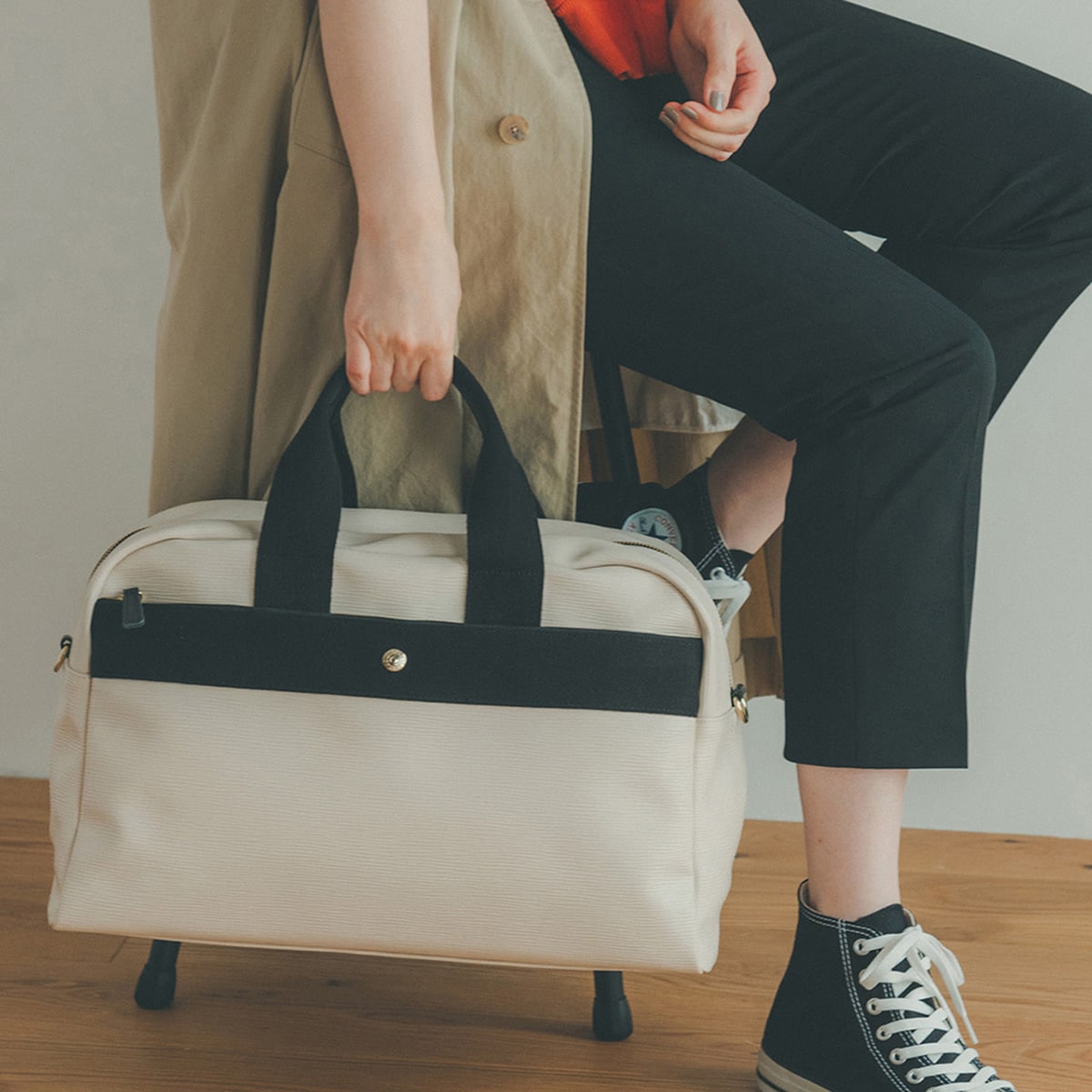 WEB限定】リプル フライトキャリーオン ボストンバッグ L トラベル旅行