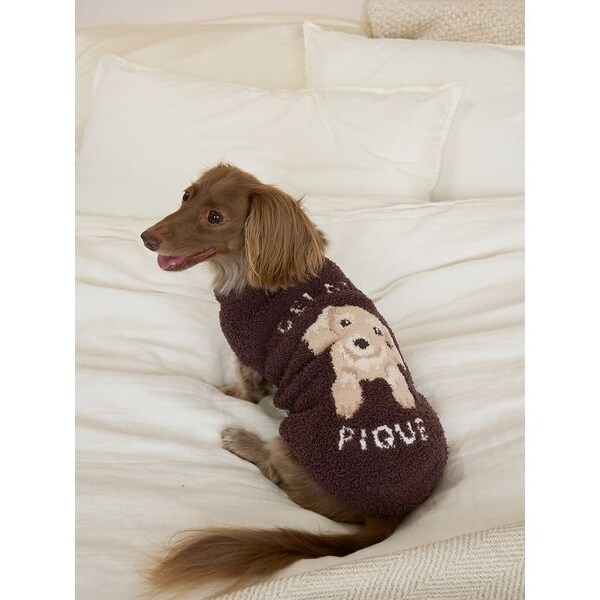 CAT&DOG】ベビモコダックスフンドジャガードプルオーバー | ジェラート