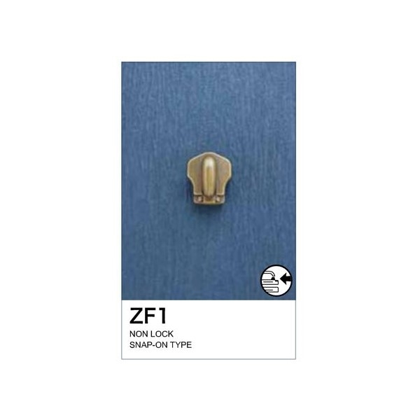 YKK メタルファスナー 5号スライダー ZF1(ZF6) メッキ色選択可[メタル