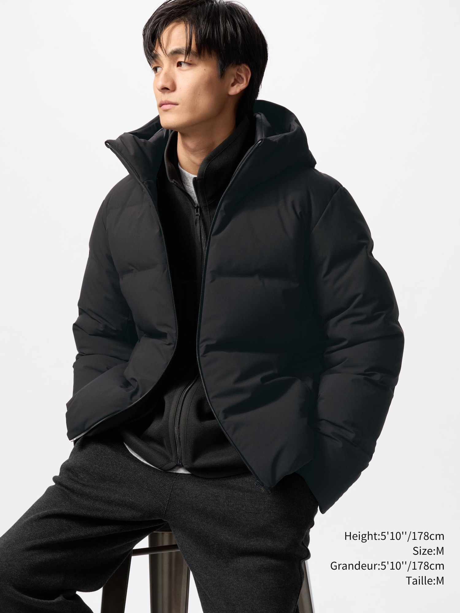 Men's HYBRID DOWN PARKA | UNIQLO CA