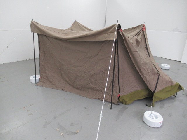 未使用級】テンマク tent-Mark DESIGNS 炎幕の前幕 連結 未使用級