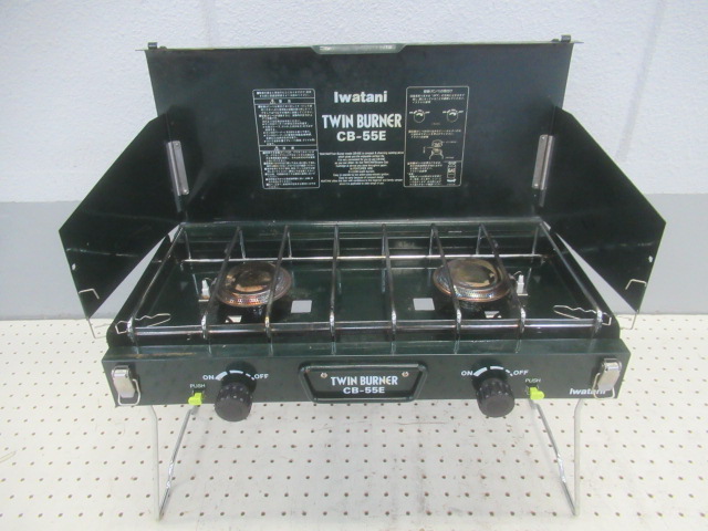 IWATANI イワタニ FORE WINDS ツーバーナー CB-55E 箱付 【公式通販】
