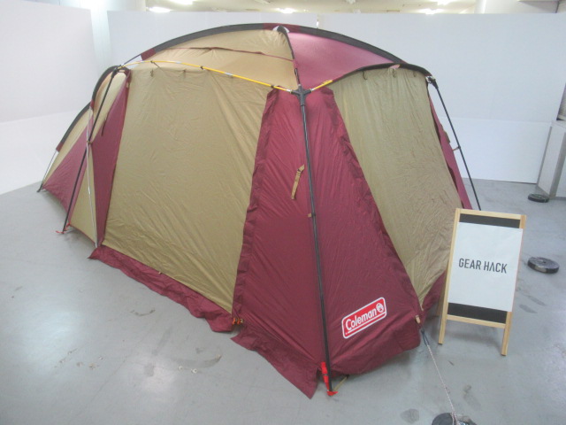 ラウンドスクリーン 2 ルームハウス用フライシート バーガンディ