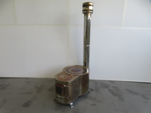 ステンレス 時計1型薪ストーブセット ASS-60 | アウトドア用品