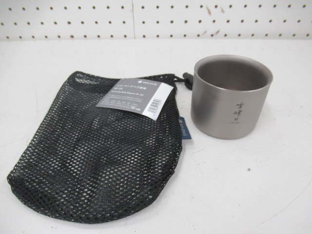 新品 スノーピーク スタッキングマグ雪峰 M150 M200セット 希少品 廃盤