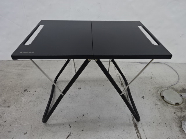 新品・未使用】スノーピーク 雪峰祭限定TAKIBI MYテーブルブラック 美